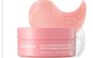 BIODANCE Hydrogel Eye Patches for Under Eye - Collagen Peptide, Anti Wrinkle & Fine Lines