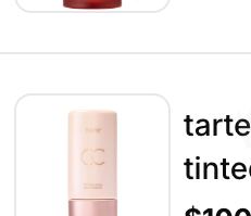 tarte CC color-correcting tinted serum