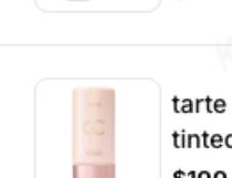 tarte CC color-correcting tinted serum