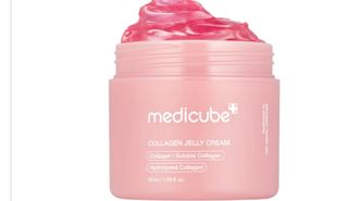 medicube Jelly Cream with Collagen & Niacinamide, 1.69 fl.oz | Freeze-Dried Hydrolyzed Collagen for Skin Barrier...