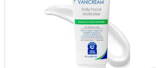 Vanicream Daily Facial Moisturizer, Face Cream with 5 Key Cermides & Hyaluronic Acid, 3 Fl Oz, Formulated Without Common Irritants f...