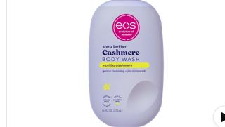 eos Body Wash, Vanilla Cashmere, Moisturizing Creamy Gel Formula with Shea Butter, Glycerin, Vitamin E, pH Balanced, Sensitive Skin, Vega...