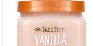 CHI-A SarRARTORU 510 g (18 OZ) NET WT. / POIDS NET Tree Hut Vanilla Body Scrub, Exfoliating Sugar Scrub, Vegan, 18 Oz | Exfoliating & Nourishing