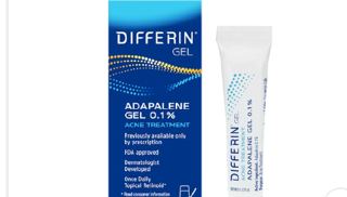 NETVT0.50z15c) Differin Acne Retinoid Treatment Gel, 0.1% Adapalene, 15g Tube | Over-The-Counter Retinoid, Clears Acne And Prevents Breakout.. Retinoid, Clears Acne And Prevents Breakout... 412 97}