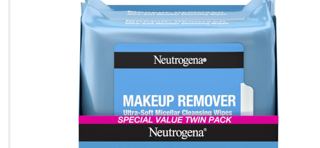 MAKEUP REMOVER uira-somyicelar Heansina wines 50 Wipes Made With Plant-Based Cloth Neutrogena Makeup Remover Micellar Wipes, 2 Pack of 25 Ct