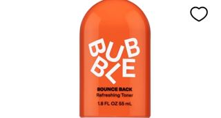Bubble Skincare Bounce Back Refreshing Toner Spray for All Skin Types 1.8 fl oz / 55ml