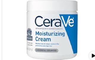 CeraVe Moisturizing Cream, Face & Body Moisturizer for Dry Skin, 19oz | Skin Care with Hyaluronic Acid, Skin Barrier Repair, Ceramid...