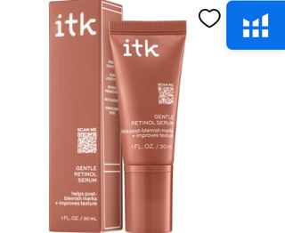 ITK Skincare Gentle Hydrating Nightly Retinol Facial Serum for All Skin Types, 1 oz