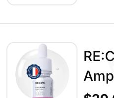 RE:CIPE Volufiline 100% Ampoule - Official Product... $76.38k