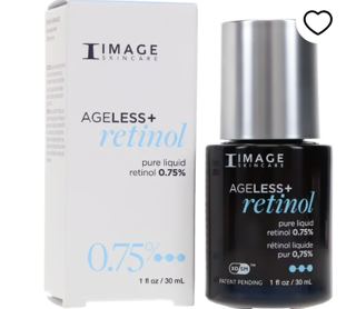 IMAGE Skincare AGELESS+ Retinol Pure Liquid Retinol 0.75% 1 oz +1+*12