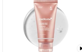 medicube Wrapping Mask Collagen - Overnight Peel Off Facial Mask | Elasticity & Hydration Care, Reduces Sagging & Dullness - Hydrolyz...
