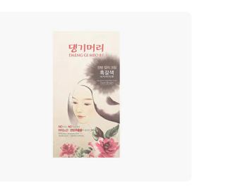 DAENG GI MEO RI, Medicinal Herb Hair Color, Dark Brown, 1 Kit