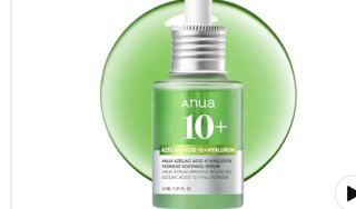 Anua Azelaic Acid 10 Hyaluron Redness Soothing Serum, 1.01 fl oz | Facial Serum for Blemish-Prone & Oily-Prone Skin, Lightweig...