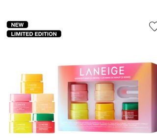 LANEIGE Midnight Minis Hydrating Lip Sleeping Mask Milanight Minls Hydrating Lip Sleeping Mask Treatment 5 pc. Gift Set Бo Get It Shipped: 92083