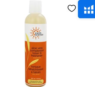 Representative charted product for Earth Science Aloe Vera