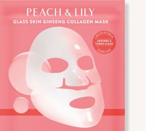 Illuminate + Refine Pores + Firm + Hydrate + Nourish 40 g / 1.41 oz 2 sizes PEACH & LILY Glass Skin Ginseng Collagen Mask
