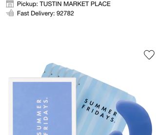 EVE PATCHES EYE FATCHES PATCHS POUR LES YEUX 6 Pairs | 6 Paires Summer Fridays Jet Lag™ Eye Patches Ea Get It Shipped: 92782 Im Pickup: TUSTIN MARKET PLACE =Ê Fast Delivery: 92782