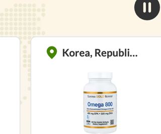 California Gold Nutrition Omega 800, 90 Fish Gelatin Softgels (1,000 mg per... 4.8 4411# 136,330