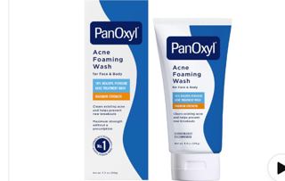 Representative charted product for PanOxyl