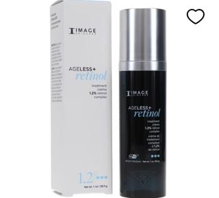 IMAGE Skincare AGELESS+ Retinol Treatment Creme 1.2% Retinol Complex 1oz