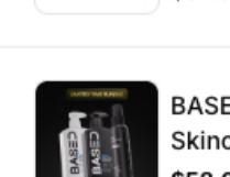 Representative charted product for Skin Care