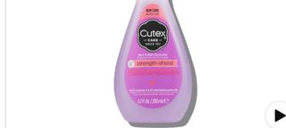 Representative charted product for Cutex