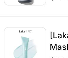 [Laka] Soothing Prep Lip Mask — Cooling peel-off...