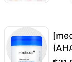 [medicube] Zero Pore Pads (AHA + BHA) |...