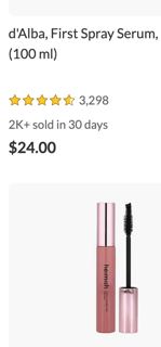 Heimish, Dailism, Smudge Stop Mascara, Volume, Black, 0.31 oz (9 g)