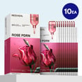 MEDIHEAL Rose PDRN Essential Mask Healthy Glow 0.81 fl. oz.(24ml) x 10ea