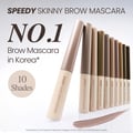 [NEW Color] peripera Speedy Skinny Brow Mascara (10 Colors)