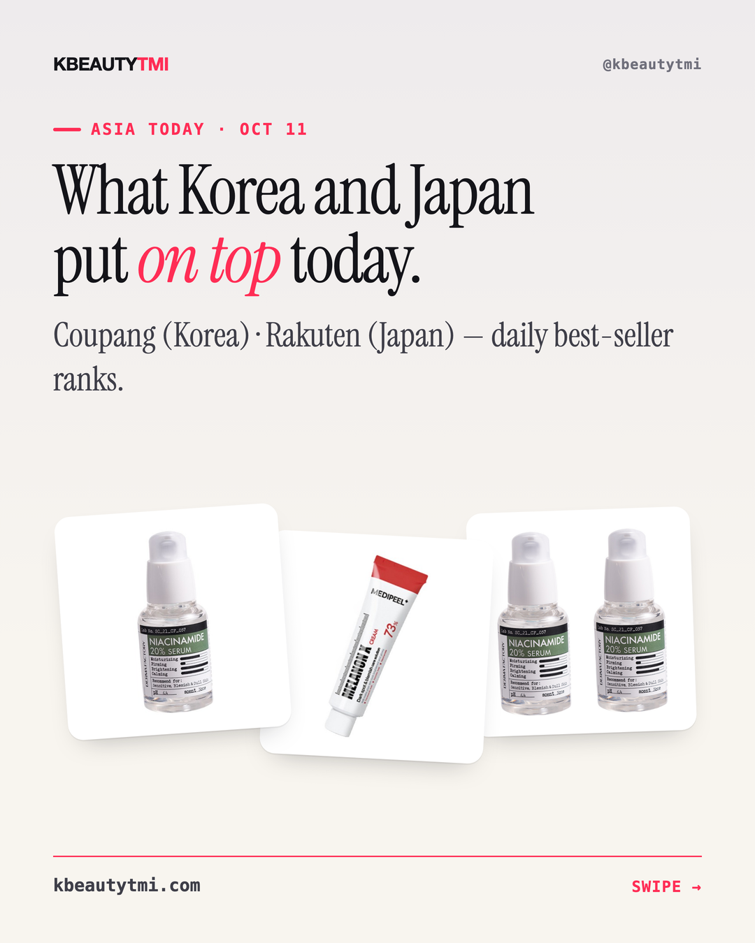 Asia today · 2026-10-12 — card 1 of 7
