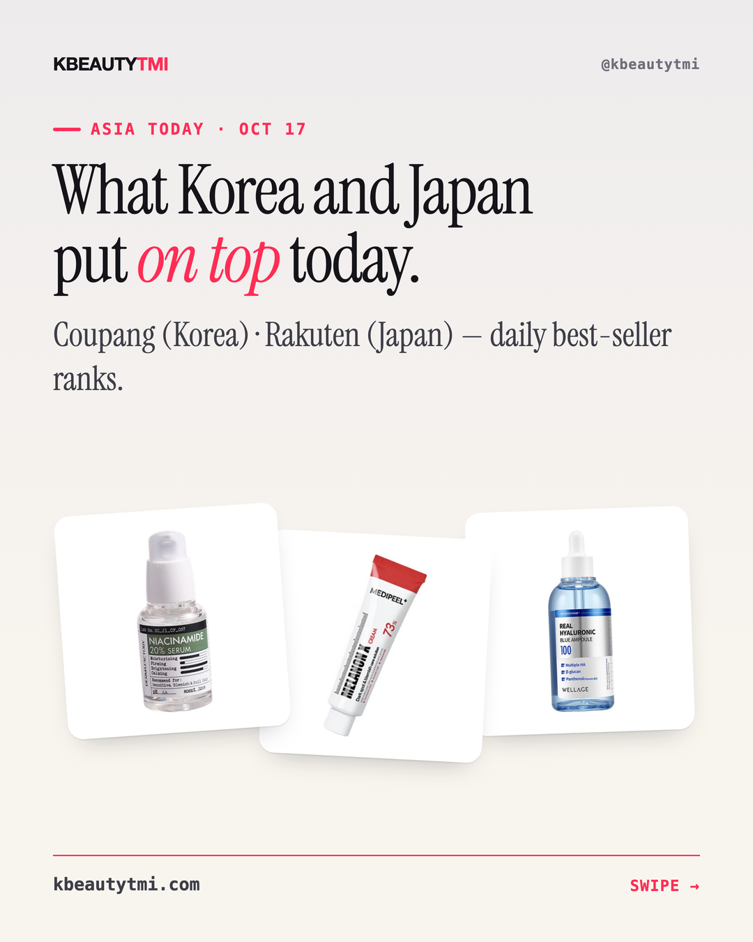 Asia today · 2026-10-18 — card 1 of 7
