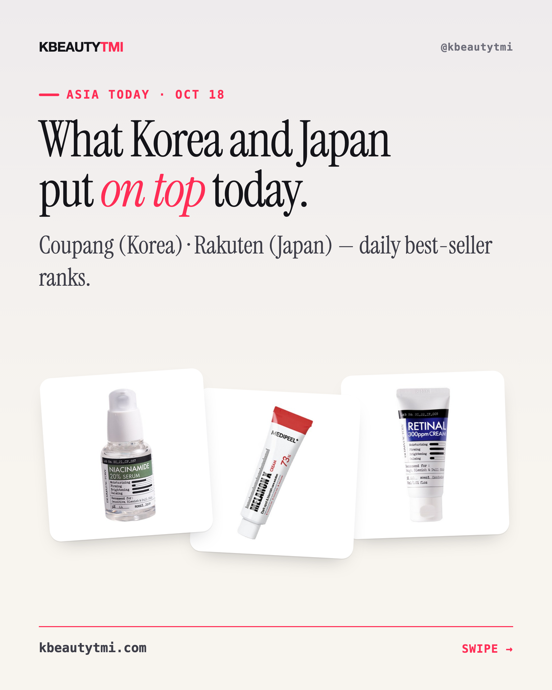 Asia today · 2026-10-19 — card 1 of 7