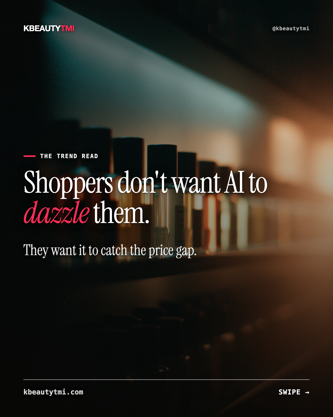 Shoppers want AI to catch the price gap, not dazzle — card 1 of 5