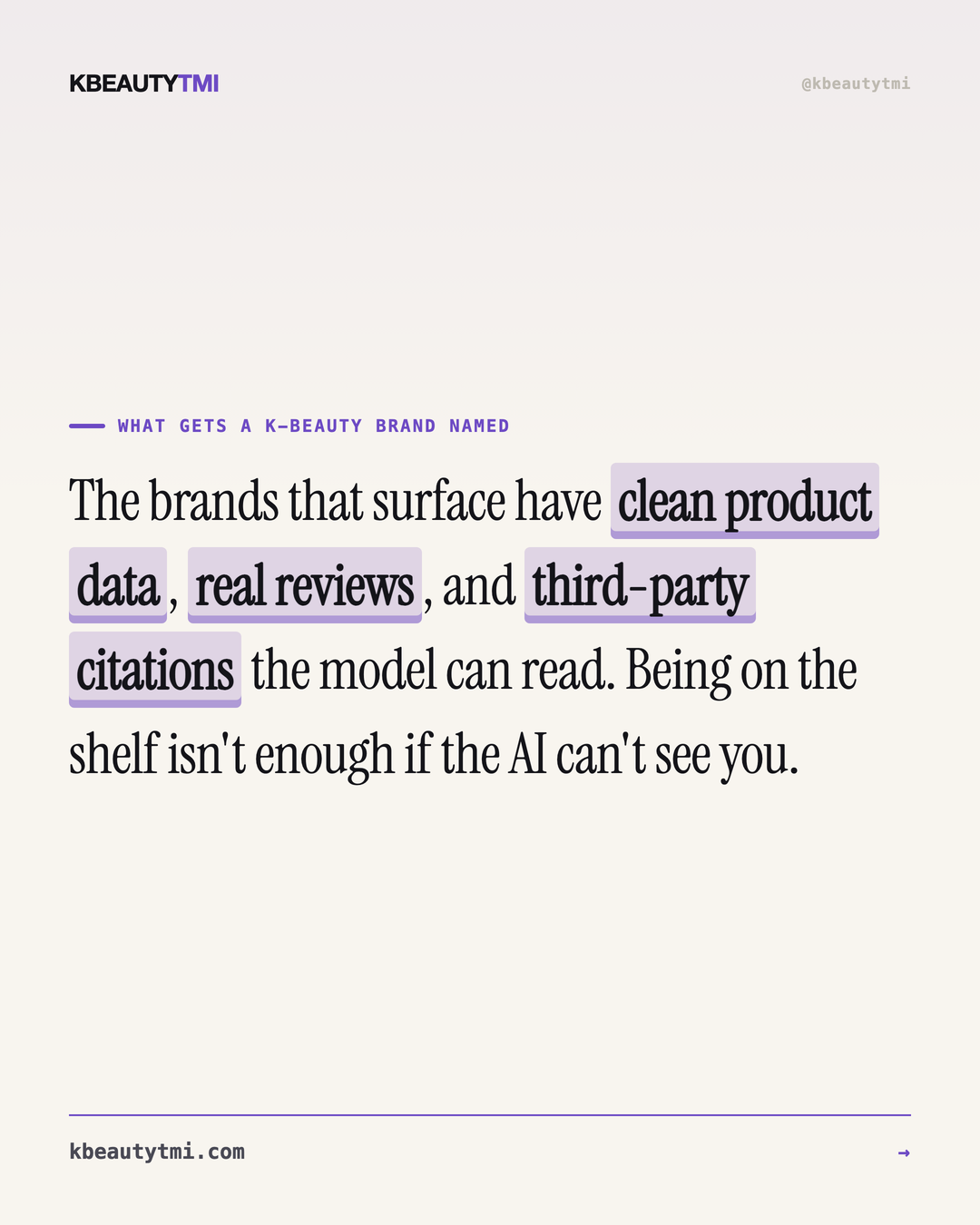 80M shop with AI — is your brand in the answer? — card 4 of 5
